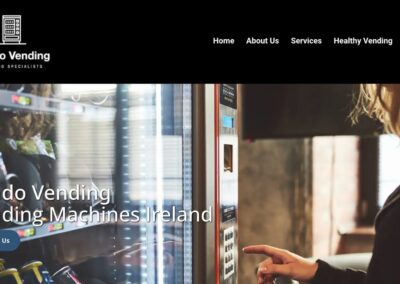 Vendo Vending Website Design by Nua Web Design